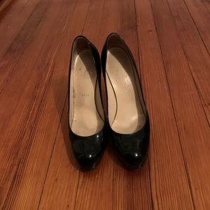 Christian Louboutin Parent Leather Platform Pumps